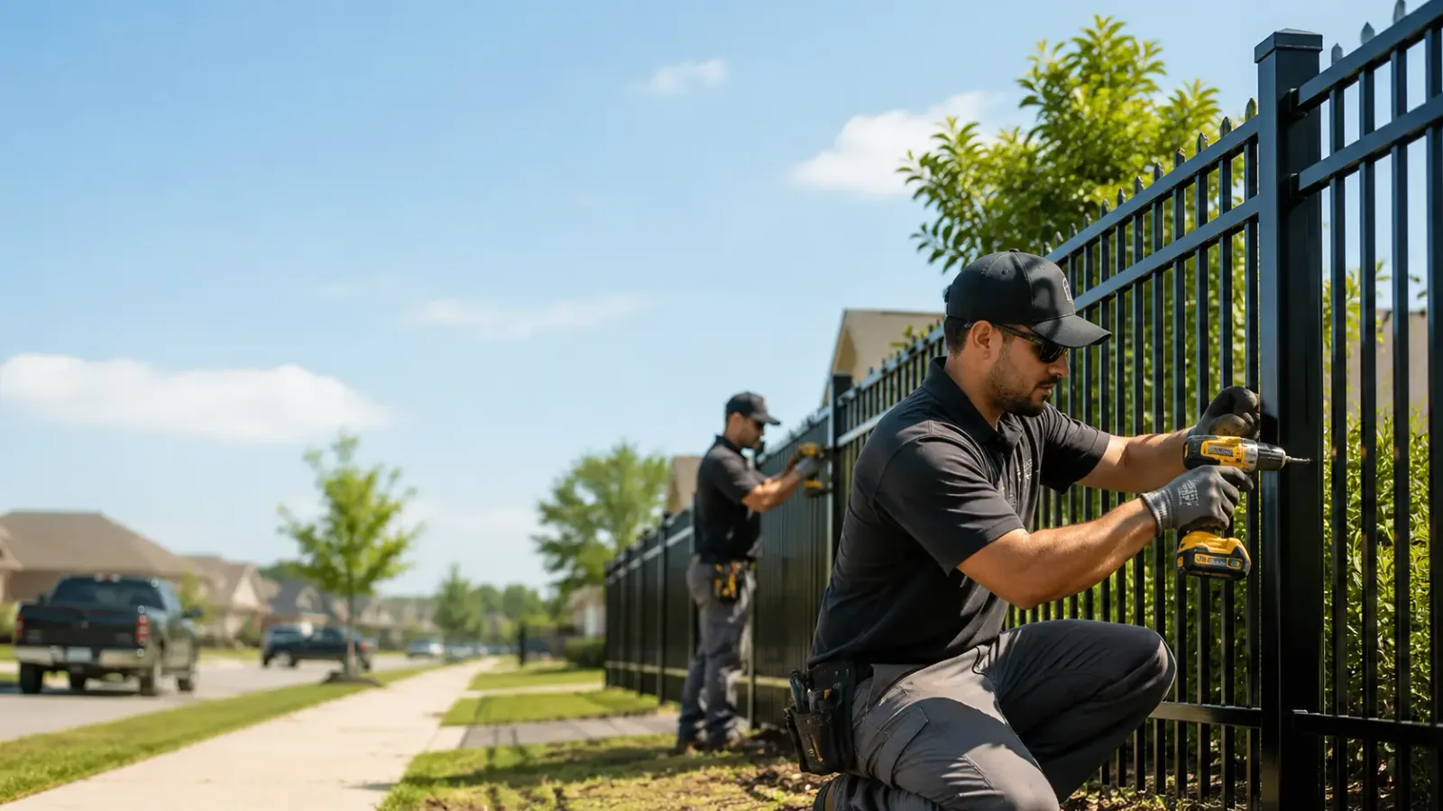 Metal Fence Installation in Colony, OK